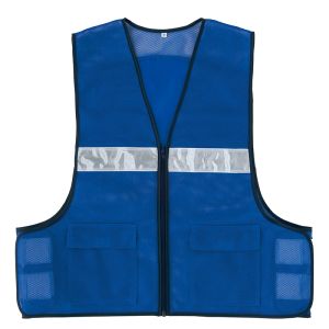 アイトス アイトス 8700 メッシュベスト ブルー 3Lサイズ