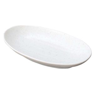 マイン MIN マイン メラミンウェア 白 小判皿 小 M11-114