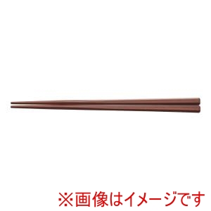 マイン マイン SPS六角先四角箸 100膳入 茶 M11-177