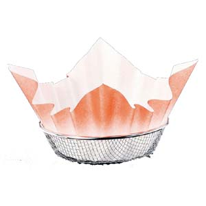 マイン MIN マイン 紙すき鍋 舞 24xx24x底径11 300枚入 朱 M33-273