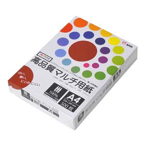 サンワサプライ SANWA SUPPLY サンワサプライ PTK001 インクジェット対応 高品質マルチ用紙 A4サイズ 500枚