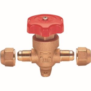 イチネンタスコ TASCO イチネンタスコ TA280A パックレスバルブ フレアナット付 1/4 TASCO