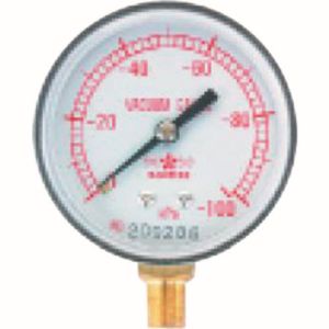 イチネンタスコ TASCO イチネンタスコ TA142BS 60φ真空計 右回り式  TASCO