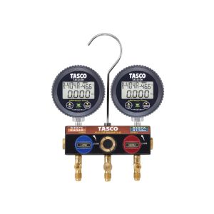 イチネンタスコ TASCO イチネンタスコ TA124HW ボールバルブ式デジタルゲージマニホールド メーカー直送 代引不可 北海道沖縄離島不可