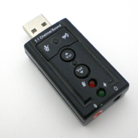 あきばお～ 7.1チｬンネル USBサウンドコネクター