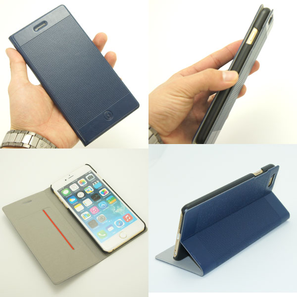  iPhone6/6s用 手帳ケース カードポケット付き ホワイト iPhone6/6s 用 ケース アイフォン ケース カバー