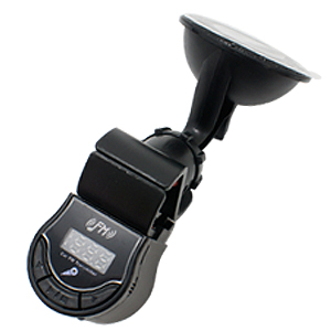 【サポート・初期不良保証無し特価品】 車載用 FMトランスミッター＆スマートフォンホルダー
