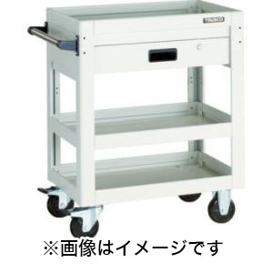 トラスコ TRUSCO トラスコ DLWS-773V-YG ツールワゴン ドルフィン 750X500 1段引出 YG色 TRUSCO メーカー直送 代引不可