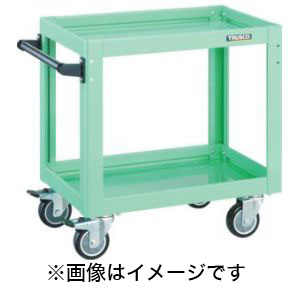 トラスコ TRUSCO トラスコ DLWS-973UJ-W ツールワゴン ドルフィン 750X500 4輪自在 ウレタン W TRUSCO メーカー直送 代引不可