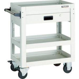 トラスコ TRUSCO トラスコ DLWS-973V-W ツールワゴン ドルフィン 750X500 1段引出 W色 TRUSCO メーカー直送 代引不可