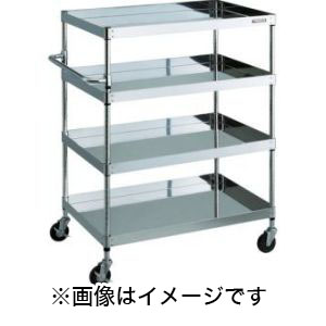 トラスコ TRUSCO トラスコ CPE3-1274SD 304クリーンフェニックス 750X500 4段 導電 TRUSCO メーカー直送 代引不可