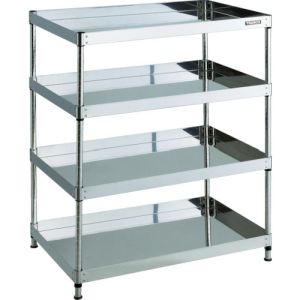 トラスコ TRUSCO トラスコ CPE3-R1294 304クリーンフェニックス ラック型 900X600 4段 TRUSCO メーカー直送 代引不可