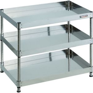 トラスコ TRUSCO トラスコ CPE3-R773 304クリーンフェニックス ラック型 750X500 3段 TRUSCO メーカー直送 代引不可