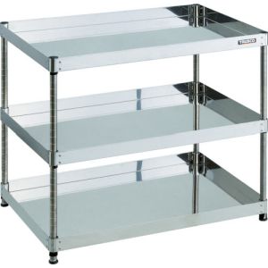 トラスコ TRUSCO トラスコ CPE3-R993 304クリーンフェニックス ラック型 900X600 3段 TRUSCO メーカー直送 代引不可