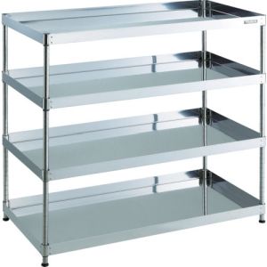 トラスコ TRUSCO トラスコ CPE4-R12124 430クリーンフェニックス ラック型 1200X600 4段 TRUSCO メーカー直送 代引不可