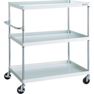 トラスコ TRUSCO トラスコ PEW-12103-W フェニックスワゴン 1000X650XH1200 3段 W色 TRUSCO メーカー直送 代引不可