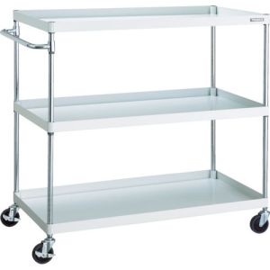 トラスコ TRUSCO トラスコ PEW-12123-W フェニックスワゴン 1200X600XH1200 3段 W色 TRUSCO メーカー直送 代引不可