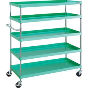 トラスコ TRUSCO トラスコ PEW-15125-YG フェニックスワゴン 1200X600XH1500 5段 YG色 TRUSCO メーカー直送 代引不可