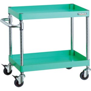 トラスコ TRUSCO トラスコ PEW-662C-YG フェニックスワゴン 600X400XH600 2段 YG色 TRUSCO メーカー直送 代引不可