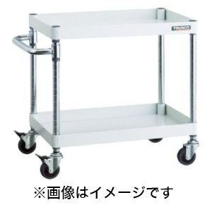 トラスコ TRUSCO トラスコ PEW-672C-W フェニックスワゴン 750X500XH600 2段 W色 TRUSCO メーカー直送 代引不可
