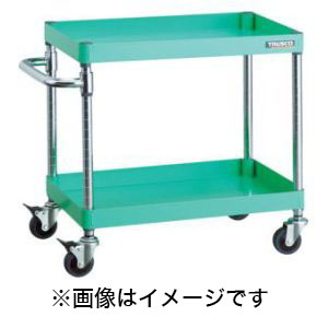 トラスコ TRUSCO トラスコ PEW-672C-YG フェニックスワゴン 750X500XH600 2段 YG色 TRUSCO メーカー直送 代引不可