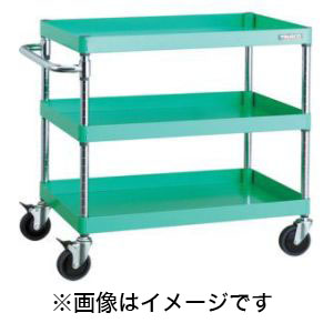 トラスコ TRUSCO トラスコ PEW-763C-YG フェニックスワゴン 600X400XH740 3段 YG色 TRUSCO メーカー直送 代引不可