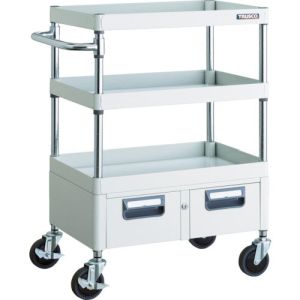 トラスコ TRUSCO トラスコ PEW-963W-W フェニックスワゴン 600X400XH880 2列引出付 W色 TRUSCO メーカー直送 代引不可