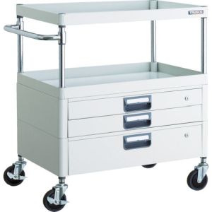 トラスコ TRUSCO トラスコ PEW-972VX-W フェニックスワゴン 750X500XH880 引出付 W色 TRUSCO メーカー直送 代引不可