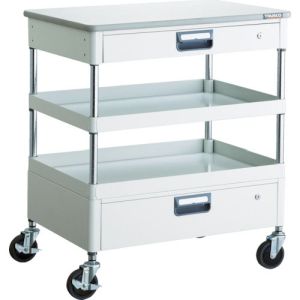 トラスコ TRUSCO トラスコ PEW-972VZT-W フェニックスワゴン 750X500XH880 引出 天板付 W色 TRUSCO メーカー直送 代引不可