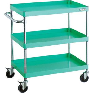 トラスコ TRUSCO トラスコ PEW-973C-YG フェニックスワゴン 750X500XH880 3段 YG色 TRUSCO メーカー直送 代引不可