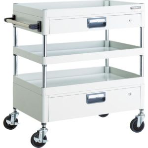 トラスコ TRUSCO トラスコ PEW-973VZ-W フェニックスワゴン 750X500XH880 引出付 W色 TRUSCO メーカー直送 代引不可