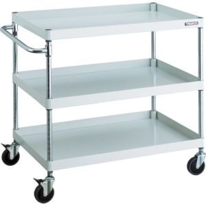 トラスコ TRUSCO トラスコ PEW-993C-W フェニックスワゴン 900X600XH880 3段 W色 TRUSCO メーカー直送 代引不可
