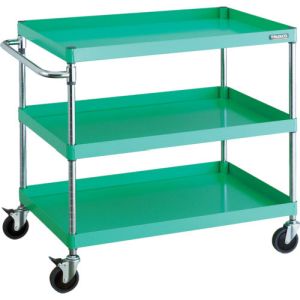 トラスコ TRUSCO トラスコ PEW-993C-YG フェニックスワゴン 900X600XH880 3段 YG色 TRUSCO メーカー直送 代引不可
