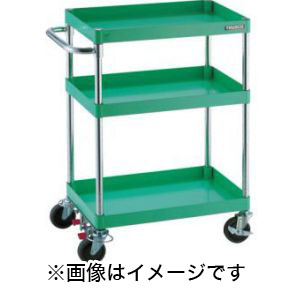 トラスコ TRUSCO トラスコ PEW-973-4B-YG フェニックスワゴン 750X500 4輪S付 YG色 TRUSCO メーカー直送 代引不可