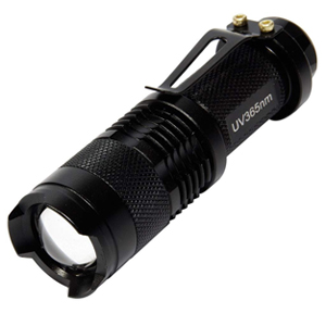 輸入アウトレット ブラックライト LED UVライト 365nm 350lm 紫外線ライト