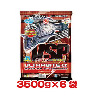 マルキュー マルキュー チヌパワーVSP 3500g×6袋 クロダイ・チヌ 1ケース