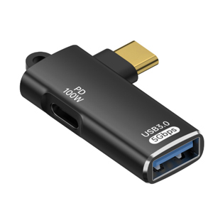 輸入特価アウトレット TypeC USB3.0変換 充電アダプタ ブラック