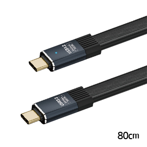 輸入特価アウトレット USB3.2 TypeC to TypeC ケーブル ブラック
