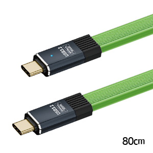 輸入特価アウトレット USB3.2 TypeC to TypeC ケーブル グリーン