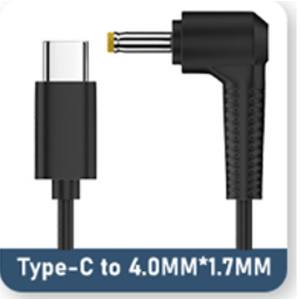 あきばお～ TypeC-9V DCケーブル 4.0×1.7mm