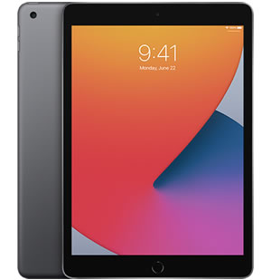 アップル 【中古タブレット ランクB】Apple Wi-Fiモデル iPad 第8世代 10.2インチ 32GB スペースグレイ 動作保証1か月の