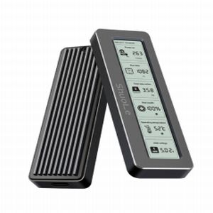 あきばお～ 液晶ディスプレイ付き NVMe M.2 2280用 SSDケース