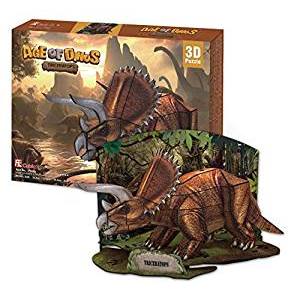 ハートアートコレクション ハートアートコレクション 3Dクラフト トリケラトプス P669H