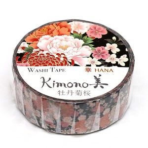 カミイソ産商 カミイソ産商 GR-1009 kimono 美牡丹菊桜 15mmx7m