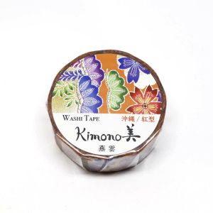 カミイソ産商 カミイソ産商 GR-1027 kimono 美沖縄紅燕雲 15x7m