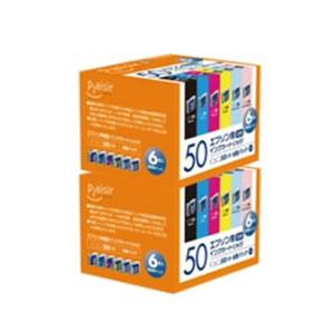 プレジール Plaisir  プレジール Plaisir PLE-E506PN2-2P インク 6色×2個パック 汎用品 Plaisir