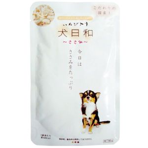 わんわん わんわん 犬日和レトルト ささみ 80g