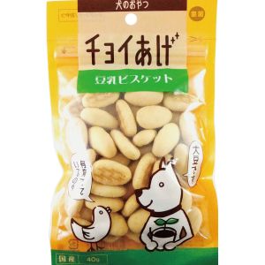 わんわん わんわん チョイあげ 豆乳ビスケット 40g