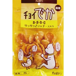 わんわん わんわん チョイでか S S S C 40g 犬 おやつ ジャーキー