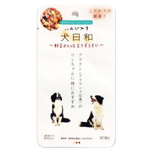 わんわん わんわん 犬日和レトルト 野菜が入ったとりぞうすい 60g
